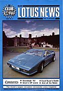 Club Lotus News - Issue 2 1992