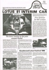 Club Lotus News January 1980