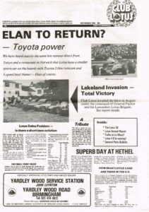 Club Lotus News October 1980