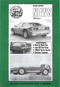 Club Lotus News January 1988