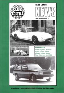 Club Lotus News July 1988