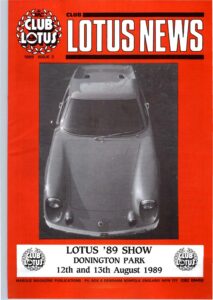 Club Lotus News July 1989