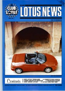 Club Lotus News January 1991