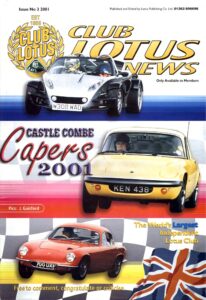 Club Lotus News July 2001