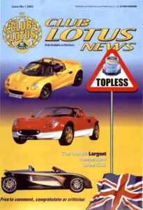 Club Lotus News January 2002
