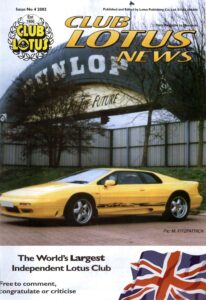 Club Lotus News October 2003