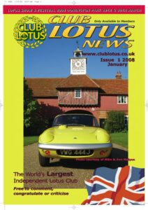Club Lotus News January 2008