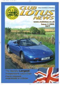 Club Lotus News April 2009