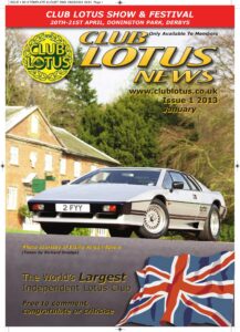 Club Lotus News January 2013
