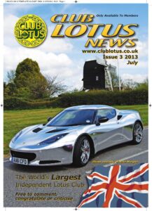 Club Lotus News July 2013