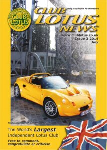 Club Lotus News July 2014