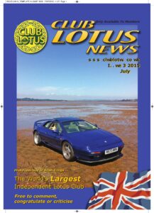 Club Lotus News July 2015
