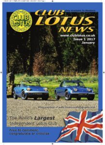 Club Lotus News January 2017