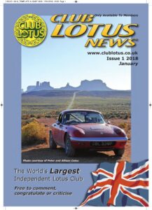 Club Lotus News January 2018