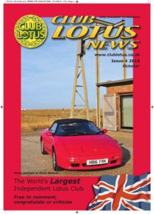 Club Lotus News October 2018