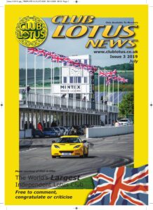 Club Lotus News July 2019