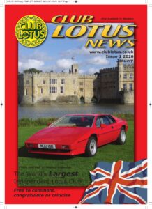 Club Lotus News January 2020