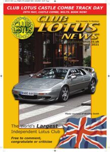 Club Lotus News April 2021
