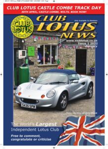 Club Lotus News January 2022