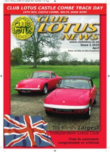 Club Lotus News April 2025