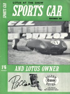 Sports Car and Lotus Owner November 1958 (Issue 25)