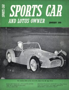Sports Car and Lotus Owner January 1959 (Issue 27)