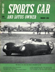 Sports Car and Lotus Owner March 1959 (Issue 29)