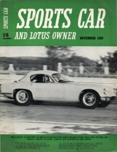 Sports Car and Lotus Owner November 1959 (Issue 37)