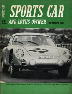 Sports Car and Lotus Owner September 1960 (Issue 47)