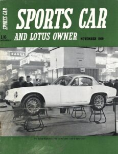 Sports Car and Lotus Owner November 1960 (Issue 49)