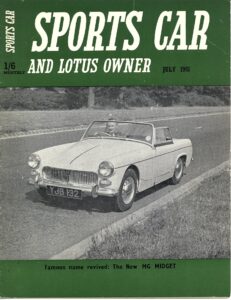 Sports Car and Lotus Owner July 1961 (Issue 57)