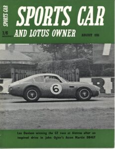 Sports Car and Lotus Owner August 1961 (Issue 58)