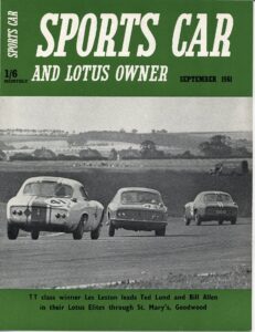 Sports Car and Lotus Owner September 1961 (Issue 59)