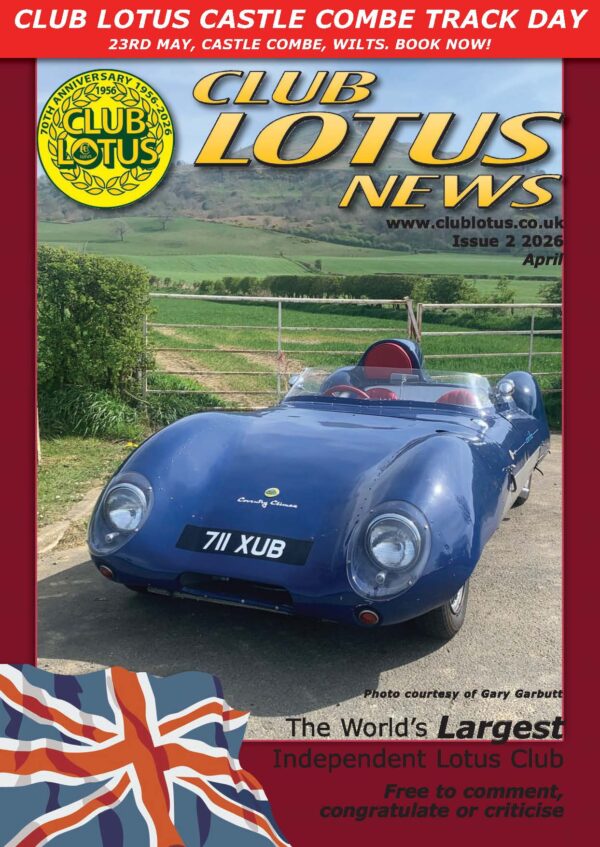 CLUB LOTUS NEWS ISSUE 2 2026 APRIL