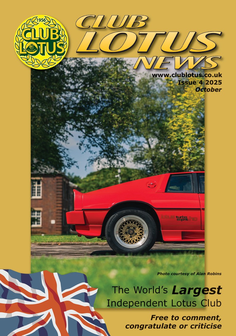 CLUB LOTUS NEWS ISSUE 4 2025 OCTOBER