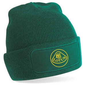 LOTUS BEANIE HAT - GREEN