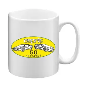 Club Lotus Esprit 50th Anniversary Mug