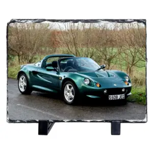 Personalised Club Lotus Slate with Stand - Upload Your Own Image